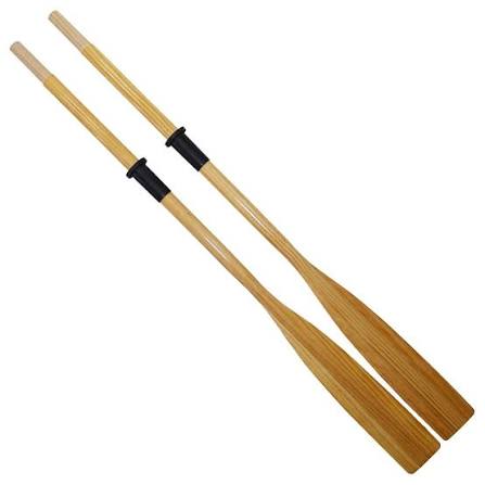 Wooden oars